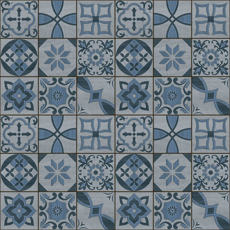 M 33 Moroccan Parking Tiles