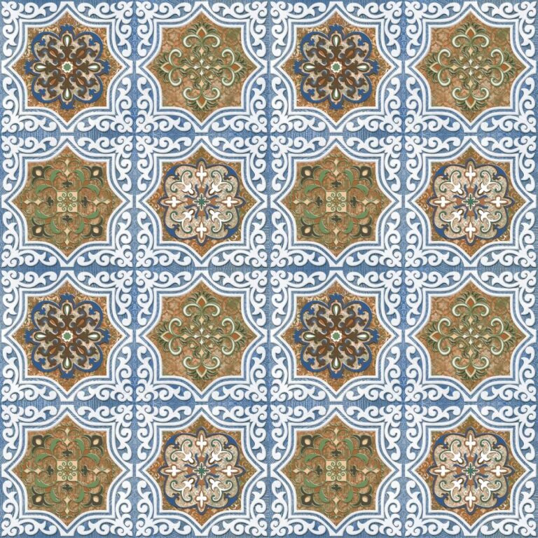 M 49 Moroccan Parking Tiles