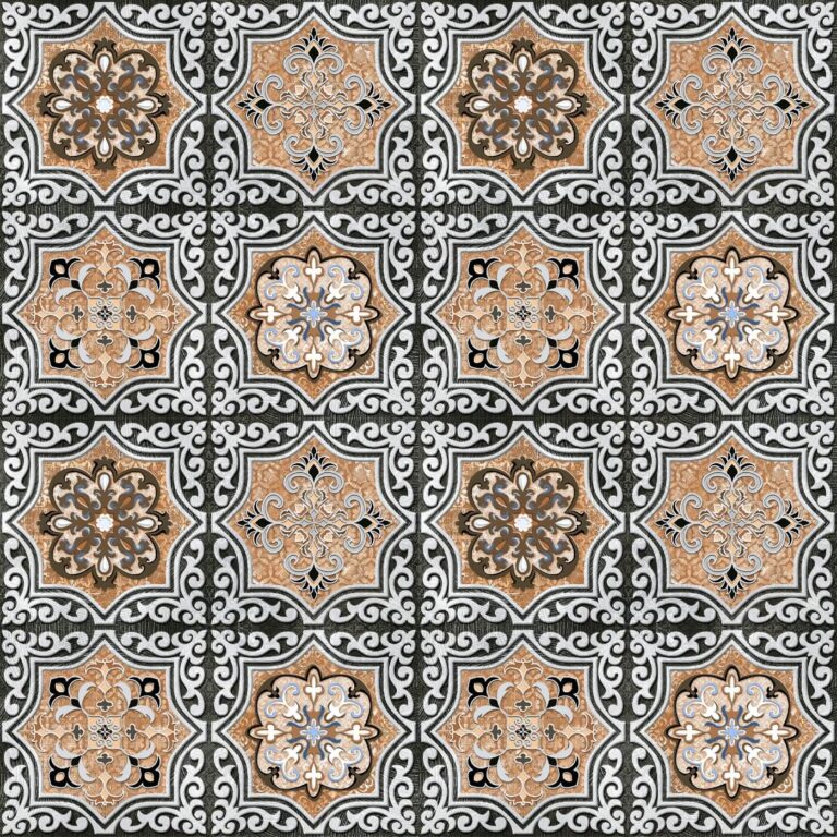 M 51 Moroccan Parking Tiles